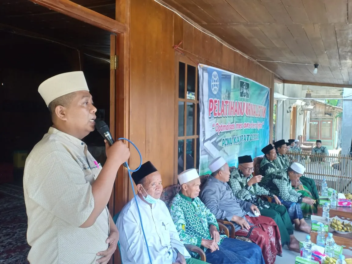 MWC NU Kecamatan Karangtengah Selenggarakan Pelatihan Jurnalistik