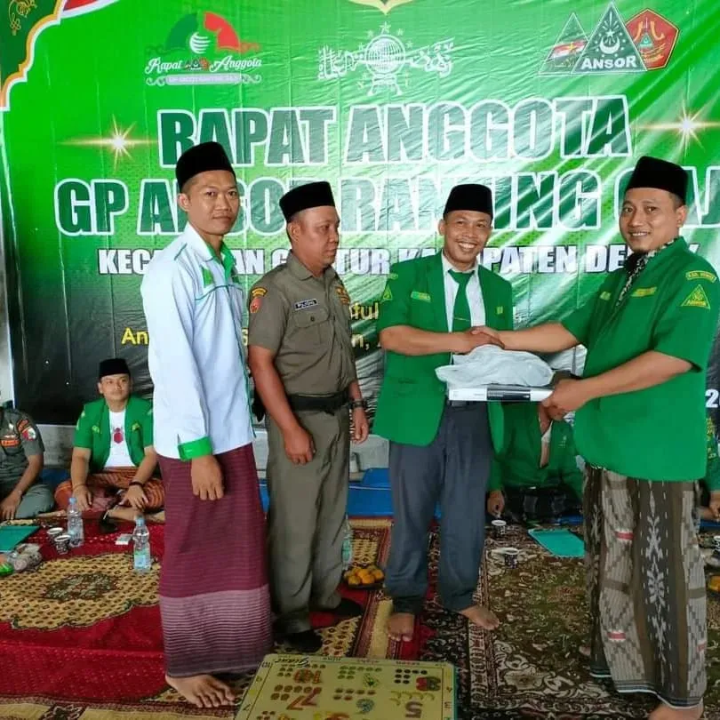 Pilih Ketua Baru, Ansor Gaji Kecamatan Guntur Gelar Rapat Anggota