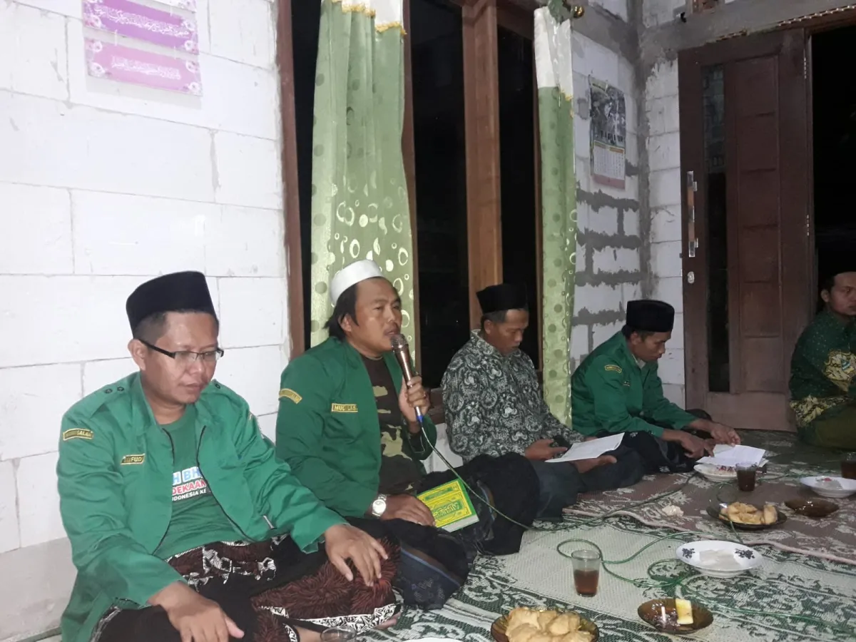Majelis Dzikir dan Sholawat Rijalul Ansor Ranting Desa Doreng lestarikan Tradisi NU
