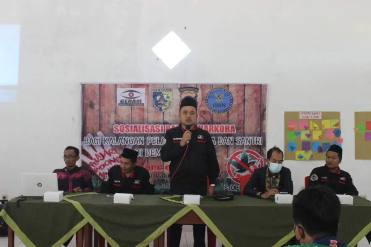 SMK NU Raudlatul Mu’allimin Wedung Demak Sosialisasikan Bahaya Penyalahgunaan Narkoba