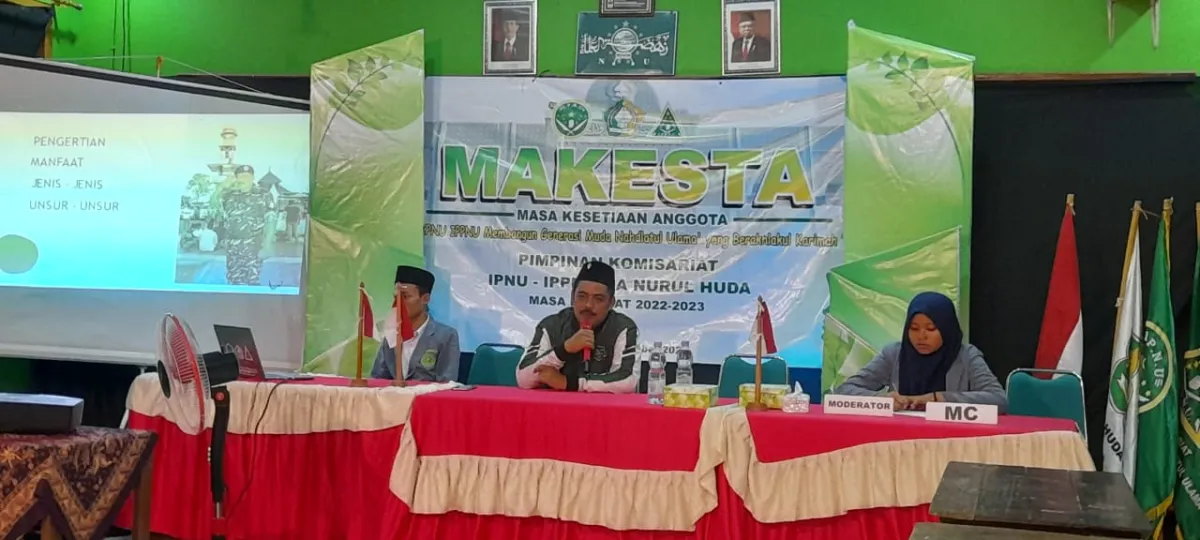 IPNU-IPPNU Komisariat MA Nurul Huda Gelar Makesta