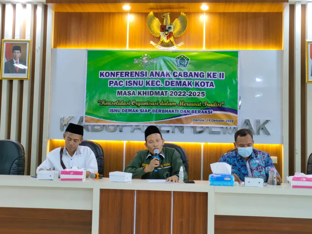 Gelar Konferensi Anak Cabang II 2022, PAC ISNU Demak Kota Pilih Ketua Baru