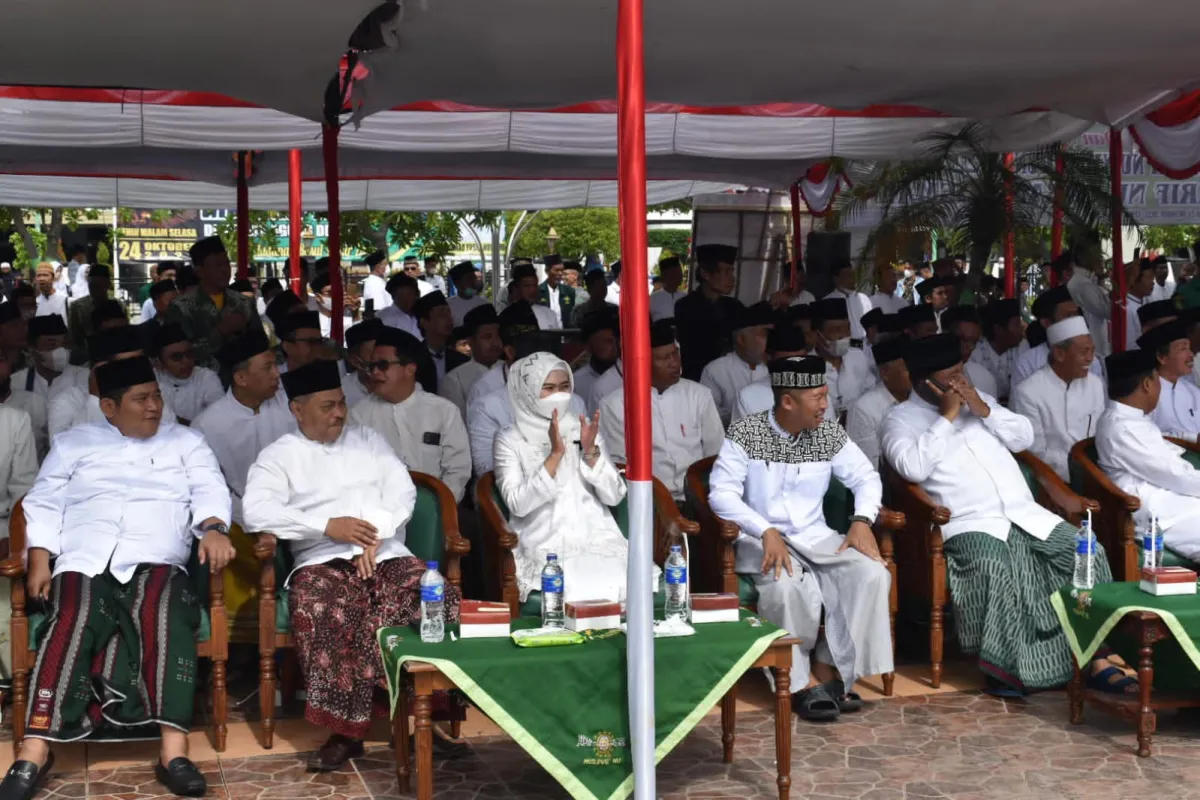 Bupati Demak Pimpin Upacara Hari Santri Nasional Tahun 2022