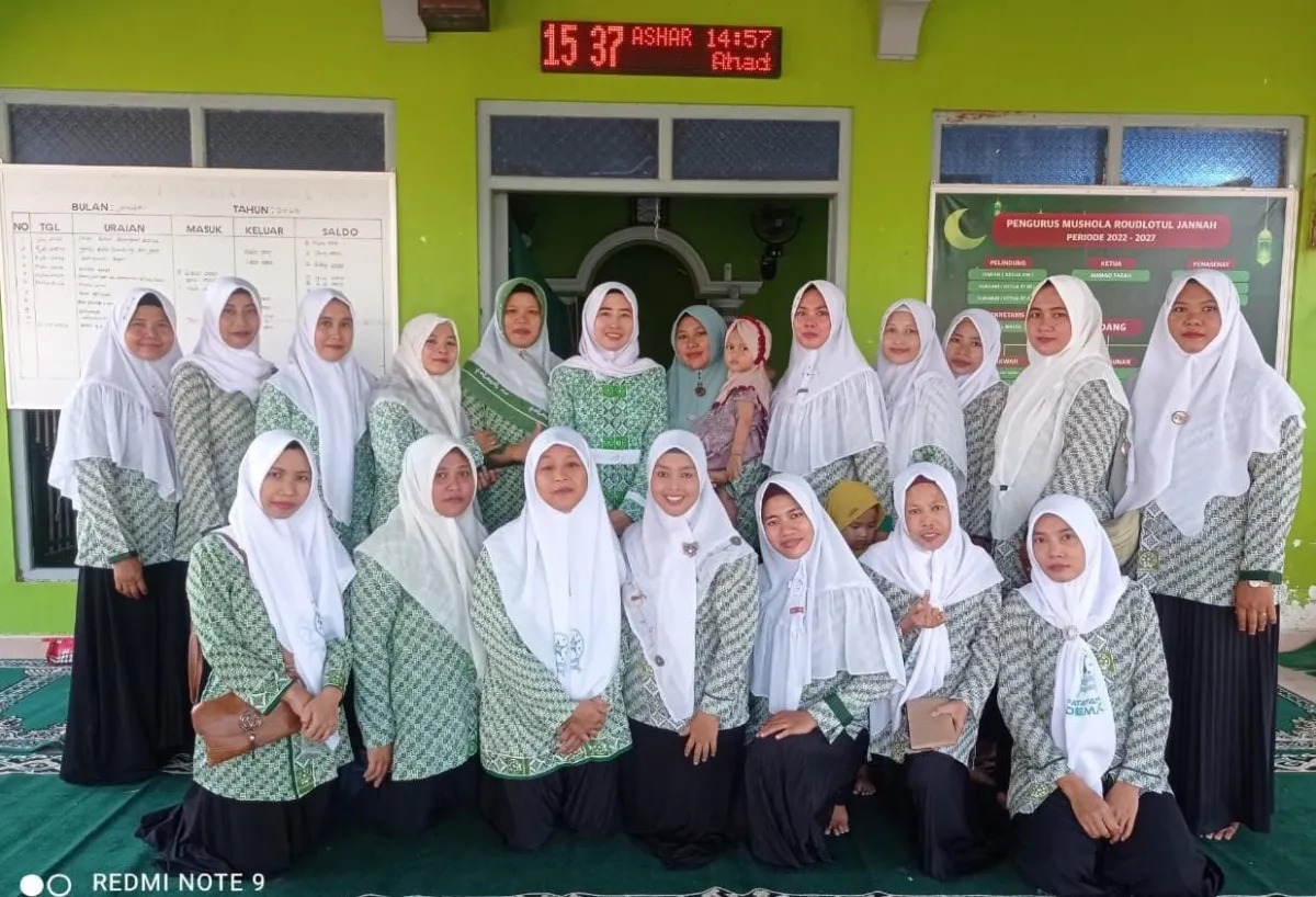 Selapanan Fatayat, Kader Fatayat NU Ranting Ketanjung bisa Menjadi Teladan Bagi Masyarakat