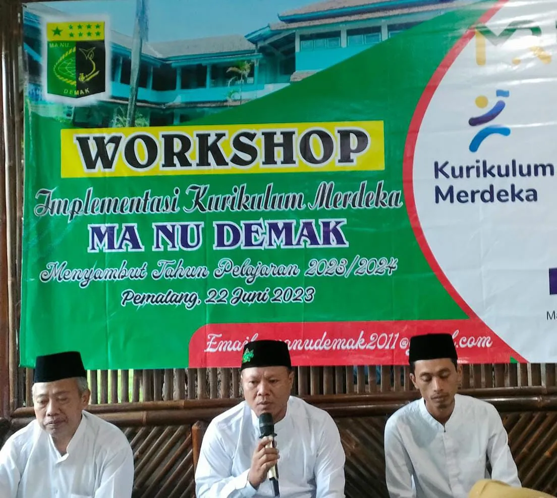Sambut Tahun Ajaran Baru, MANU Demak Gelar Workshop Implementasi Kurikulum Merdeka