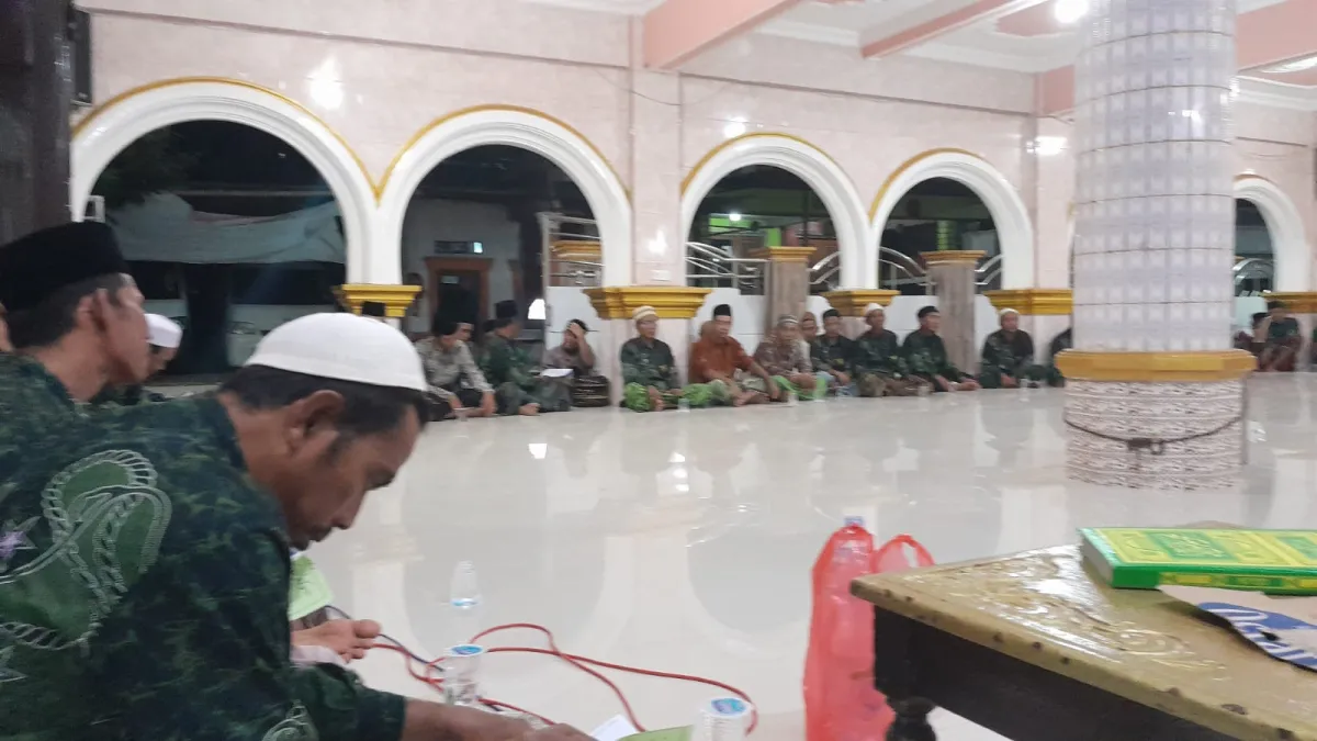 Pengurus Ranting NU Margolinduk Gelar Lailatul Ijtima’ dan Malam Limolasan