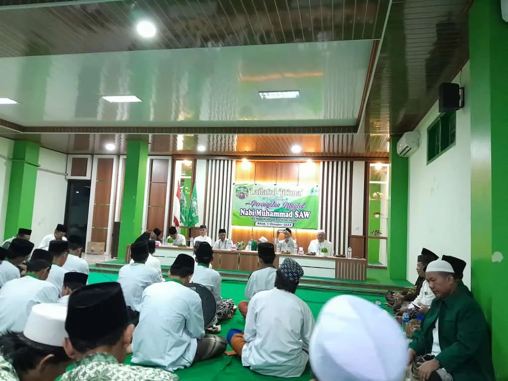 PCNU Demak Gelar Lailatur Ijtima’ dalam Rangka Peringatan Maulid Nabi Muhammad SAW