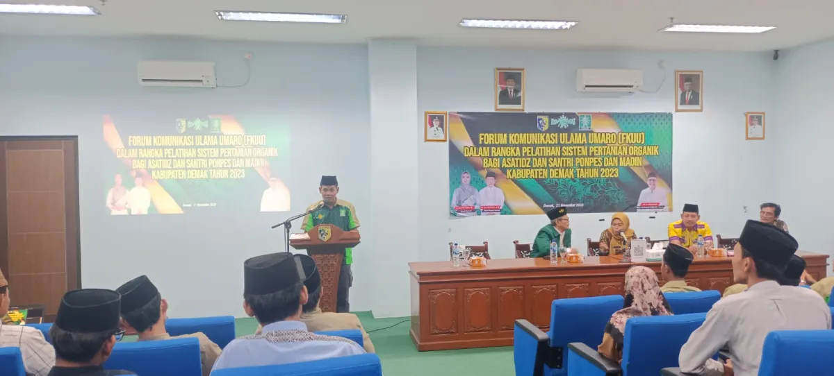 Bupati Demak Bersama LPPNU Demak Ajak Petani Beralih Ke Pertanian Organik