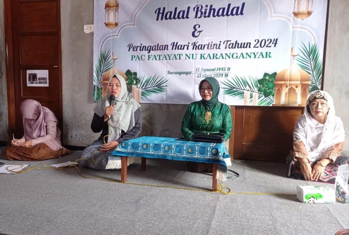 Fatayat NU Karanganyar Demak Gelar Halal Bihalal dan Peringati Hari Kartini