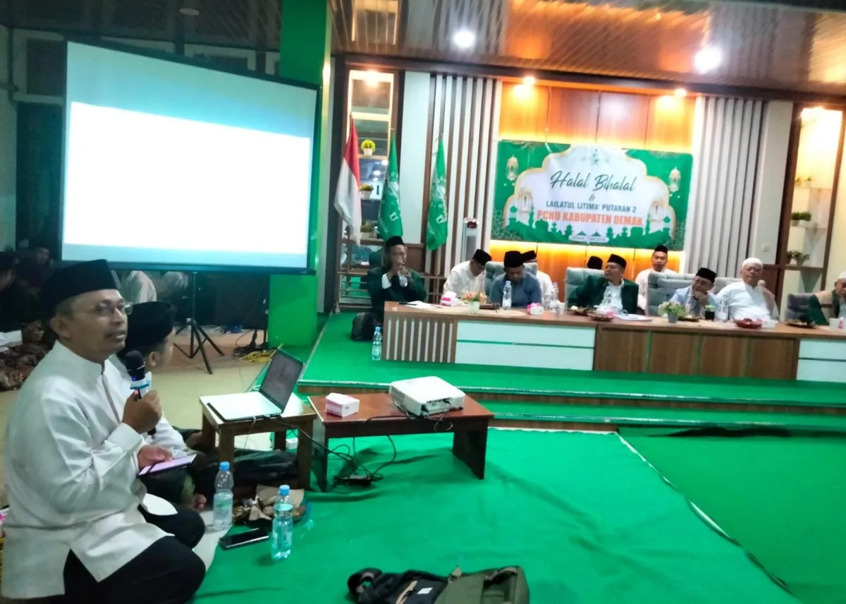 PCNU Demak Launching Perpustakaan Digital, Ketua LTNNU: Agar Karya-Karya Kyai Bisa Terdokumentasikan