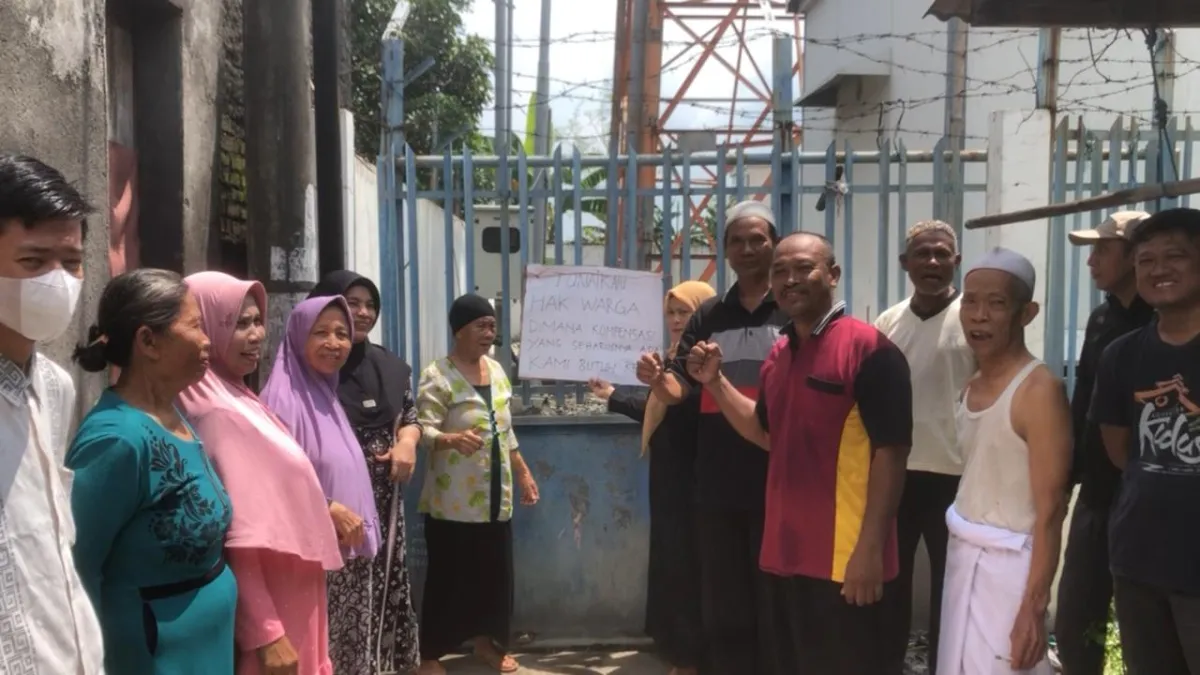 Warga Desa Gajah Demo Tower Sinyal, Tuntut Keadilan dan Kompensasi