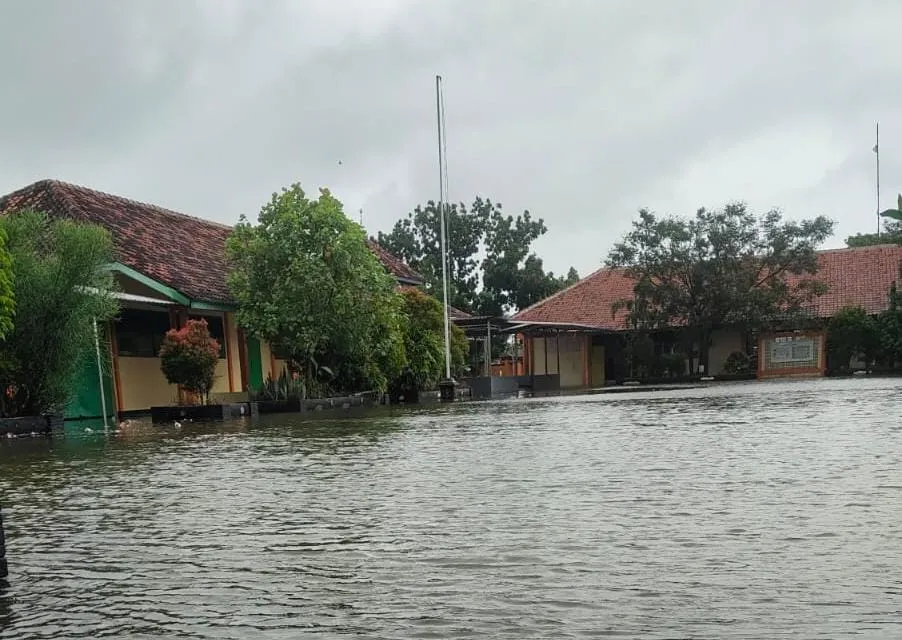 Banjir Melanda Sekolah di Demak, Puluhan Satuan Pendidikan Pendidikan Lumpuh