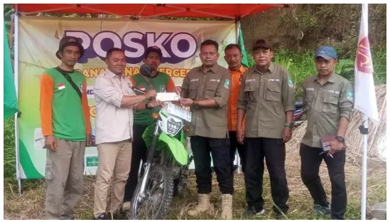LPBI PWNU Jateng Bergerak Cepat Merespons Bencana Tanah Gerak Yang Melanda Brebes