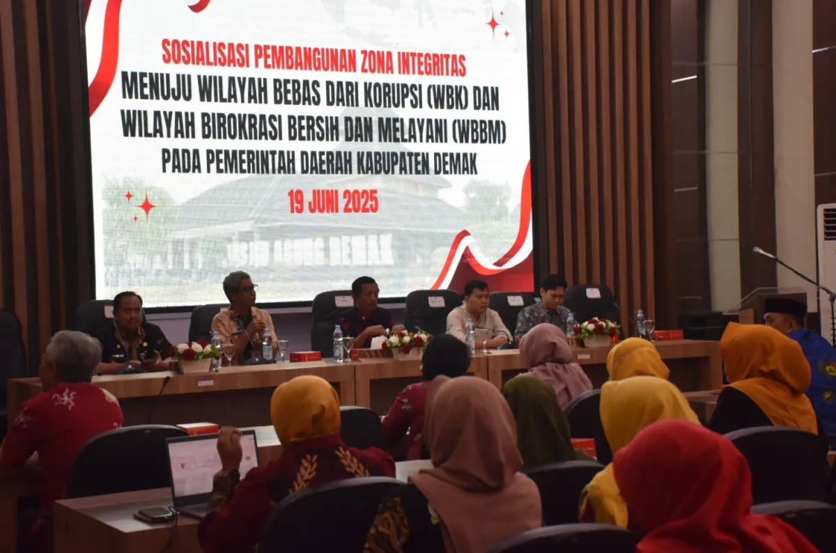 Pemkab Demak Gelar Sosialisasi Zona Integritas untuk Perkuat Komitmen Layanan Bebas Korupsi