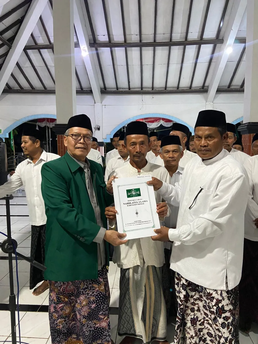 NU Ranting Kendaldoyong Resmi Dilantik, Berikut Susunan Kepengurusannya