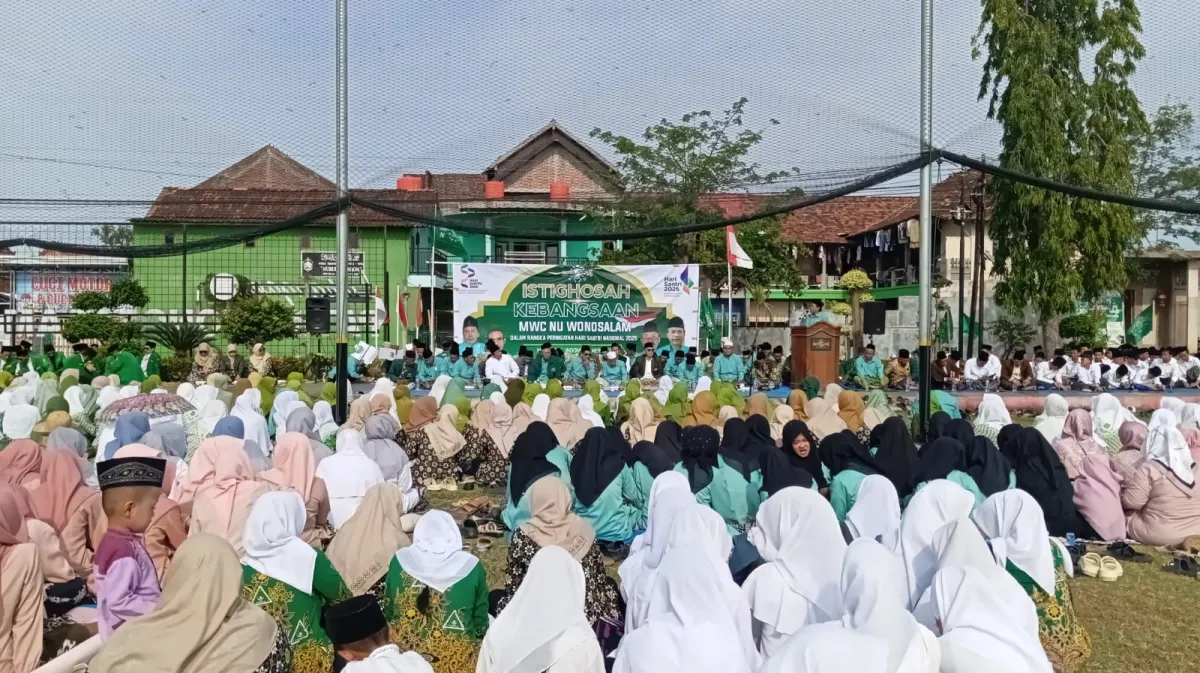 MWCNU Wonosalam Gelar Istighosah Kebangsaan: Satukan Doa dan Semangat Santri Mengawal Indonesia Merdeka Menuju Peradaban Mulia