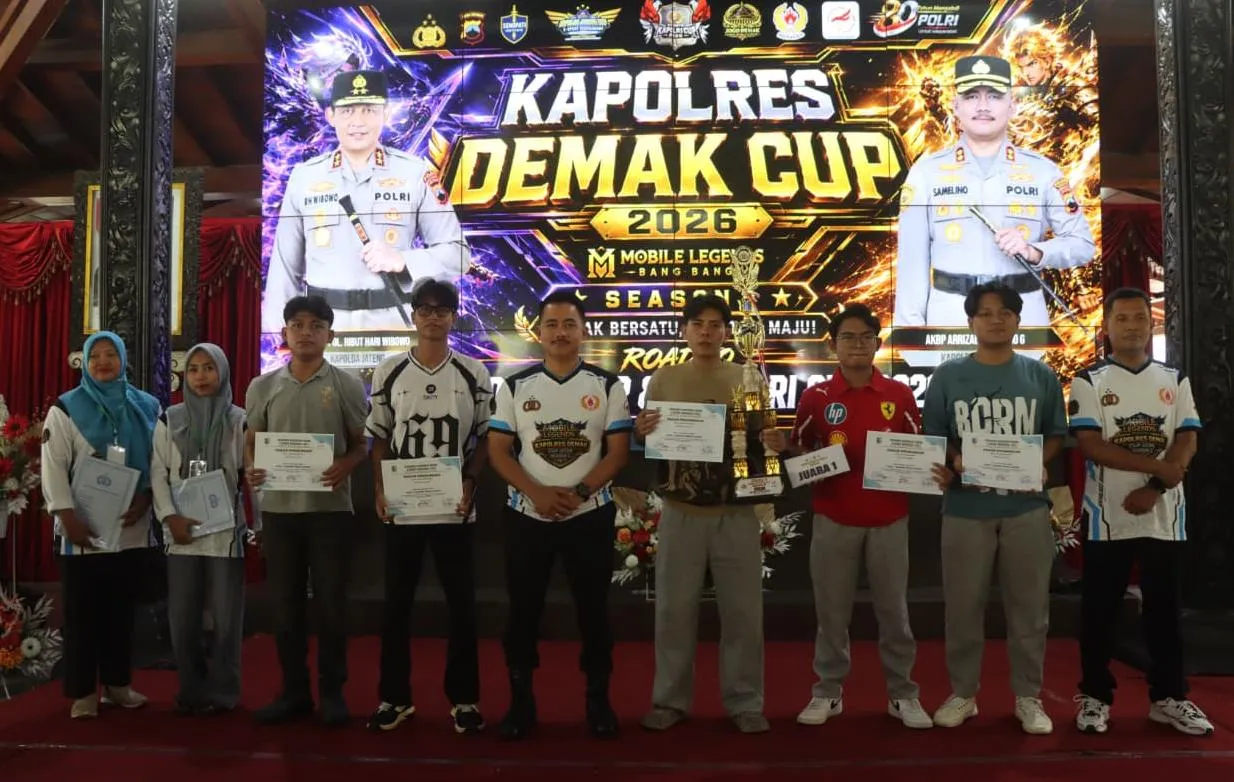 E-Sports Demak Makin Berkibar, Juara Kapolres Cup Bersiap Rebut Prestasi di Tingkat Jawa Tengah