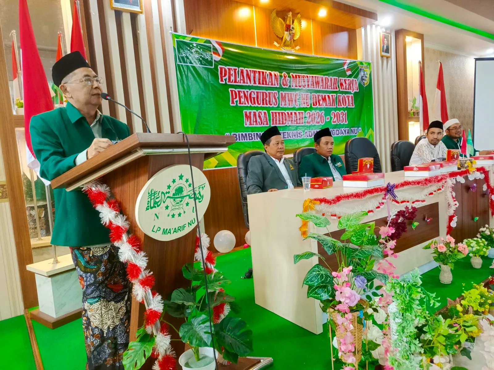 Pelantikan MWCNU Demak Kota Masa Khidmat 2026–2031, Siap Perkuat Kaderisasi dan Khidmah kepada Umat